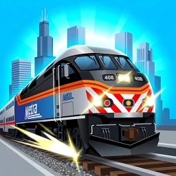 Biểu tượng Chicago Train: Idle Tycoon