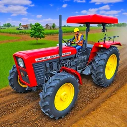 Farming Land Tractor Simulator simgesi